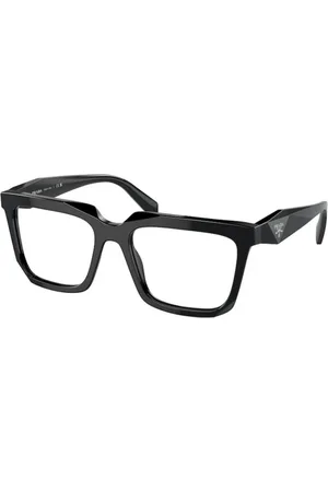 Prada Accessoires, Dames, Zwart, 52 MM, Stijlvolle Zwarte Zonnebril