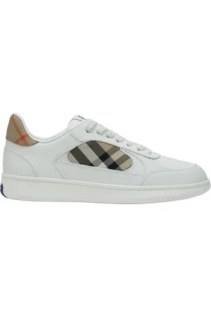 Burberry Schoenen, Dames, Wit, 36 EU, Lage Terras Sneaker