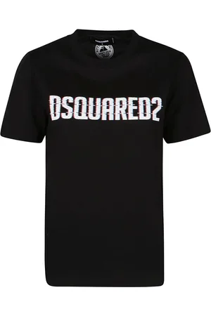 Dsquared2 Tops, Dames, Zwart, XS, Katoen, Toy Fit T-Shirt
