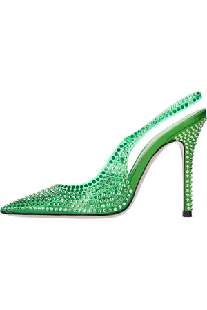 GEDEBE Schoenen, Dames, Groen, 37 1/2 EU, Met hak Groen