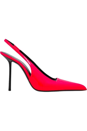 Saint Laurent Schoenen, Dames, Rood, 37 EU, Leer, Roze Leren Pumps Ss 22
