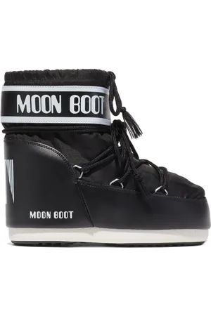 Moon Boot Schoenen, Dames, Zwart, 45 EU, Zwarte Icon Low Gevoerde Laarzen