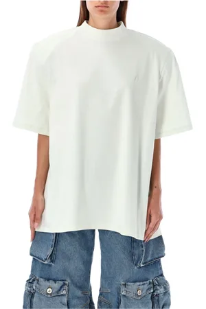 The Attico Tops, Dames, , S, Katoen, Kilie T-shirt Ice