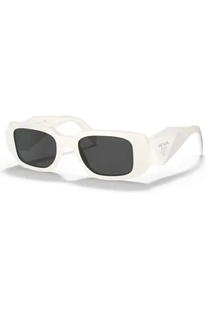 Prada Accessoires, unisex, Wit, ONE Size, Stijlvolle zonnebril voor jouw look