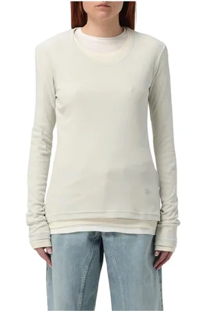 Jil Sander Tops, Dames, , M, Longsleeve Top Elegant Veelzijdige Stijl