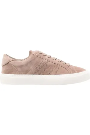 Moncler Schoenen, Heren, , 45 EU, Suède, Low Top Sneakers Suède Monaco