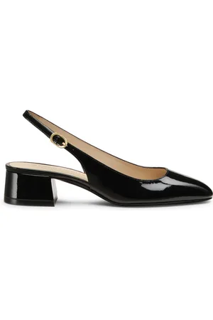 Stuart Weitzman Schoenen, Dames, Zwart, 38 EU, Maeve Slingback 35