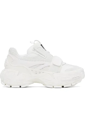 OFF-WHITE Schoenen, Heren, Wit, 43 EU, Leer, Glove Slip-On Sneakers