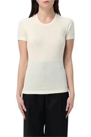 Helmut Lang Tops, Dames, , M, Wol, Merino Wool Fitted T-Shirt