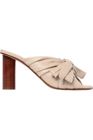 J.W.Anderson Schoenen, Dames, , 39 EU, Zwarte Strikdetail Hakken Sandalen