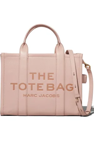 Marc Jacobs Tassen, Dames, Roze, ONE Size, Leer, De Medium Tote Tas