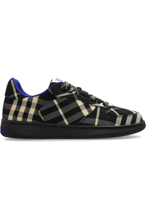 Burberry Schoenen, Dames, Zwart, 40 1/2 EU, Katoen, Terrace Sneakers
