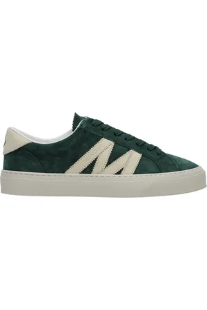 Moncler Schoenen, Heren, Groen, 41 EU, Lage Sneaker in Trendy Stijl