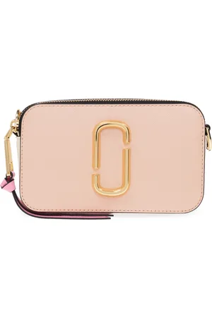 Marc Jacobs Tassen, Dames, Roze, ONE Size, Leer, The Snapshot schoudertas