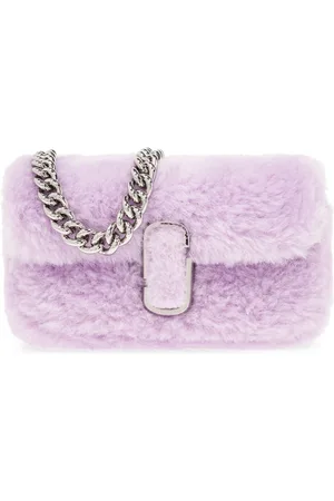 Marc Jacobs Tassen, Dames, Paars, ONE Size, Leer, The Dual Hobo Bag