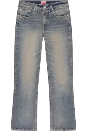Kenzo Jeans, Dames, Blauw, W27, Katoen, Vintage Ankle Jeans