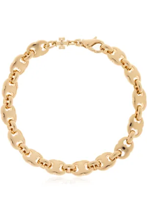 Tory Burch Accessoires, Dames, Geel, ONE Size, Messing armband