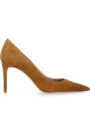 Stuart Weitzman Schoenen, Dames, Bruin, 39 EU, Leer, Stuart Power 85 Pump