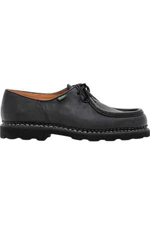 Paraboot Schoenen, Dames, Zwart, 44 EU, Zwarte Leren Instappers