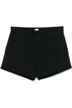 Saint Laurent Badkleding, Heren, Zwart, L, Zwart zee kleding met zelfstrik sluiting