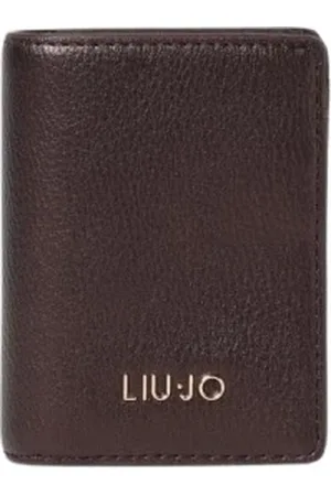 Liu Jo Accessoires, Dames, Bruin, ONE Size, Bruin Leren Portemonnee Elegant Ontwerp