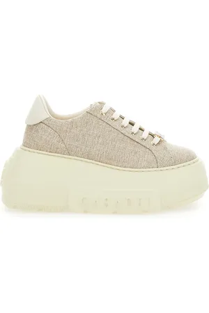 Casadei Schoenen, Dames, , 41 EU, Leer, Chunky Oversize Zool Sneakers