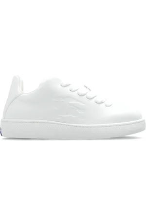 Burberry Schoenen, Heren, Wit, 43 EU, Katoen, Box Sneakers