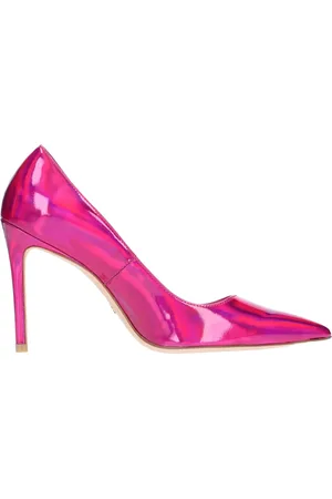 Stuart Weitzman Schoenen, Dames, Roze, 39 EU, Leer, Stuart 100 Pump
