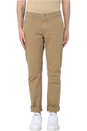 RE-HASH Broeken, Heren, , W33, Katoen, Premium Chinos Casual Broeken