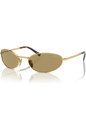 Prada Accessoires, unisex, Geel, ONE Size, Stijlvolle zonnebril voor je outfit