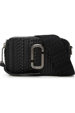 Marc Jacobs Tassen, Dames, Zwart, ONE Size, Leer, Snapshot Crossbody Bag