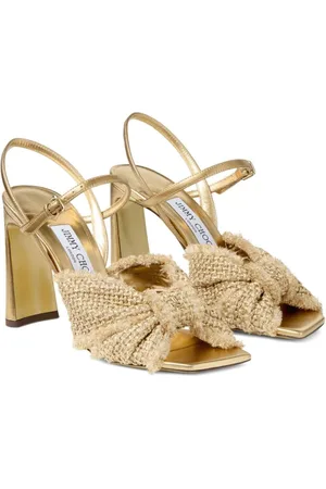 Jimmy Choo Schoenen, Dames, Geel, 35 EU, Annika Sandalen
