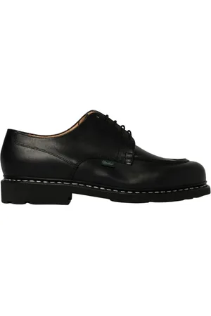 Paraboot Schoenen, Heren, Zwart, 44 EU, Zwarte leren Derby schoenen