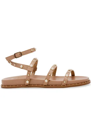 Steve Madden Schoenen, Dames, Bruin, 38 1/2 EU, Leer, Synthetisch Leren Zool Mode Sneakers