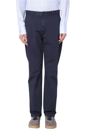 Woolrich Broeken, Heren, Blauw, W34, Militair-geïnspireerde Casual Broek