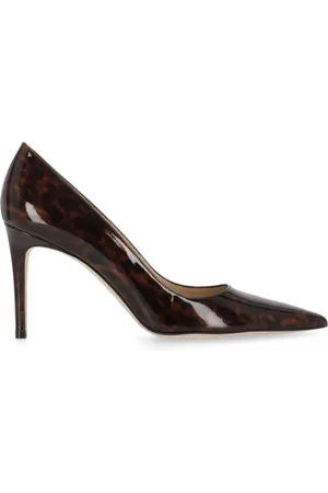 Stuart Weitzman Schoenen, Dames, Bruin, 38 1/2 EU, Leer, Power 85 Decollete