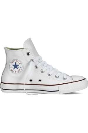 Converse Schoenen, Dames, Wit, 36 EU, Witte Casual Hoge Dames Sneakers