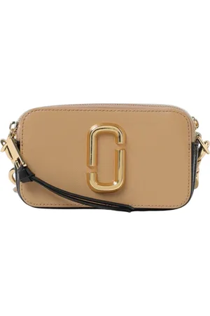 Marc Jacobs Tassen, Dames, , ONE Size, Leer, Grijze Mini Cameratas