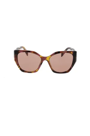 Prada Accessoires, Dames, Bruin, ONE Size, Stijlvolle zonnebril met uniek ontwerp