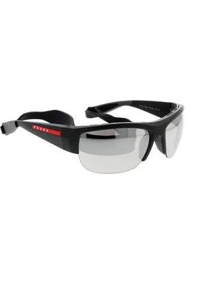 Prada Accessoires, unisex, Zwart, ONE Size, Stijlvolle zonnebril met 125mm pootlengte