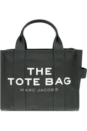 Marc Jacobs Tassen, Dames, Groen, ONE Size, Katoen, The Canvas Small Tote Bag