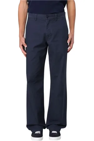 Aspesi Broeken, Heren, Blauw, L, Blauwe Relaxed Fit Broek