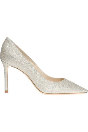 Jimmy Choo Schoenen, Dames, Grijs, 40 EU, Suède, Romy pumps