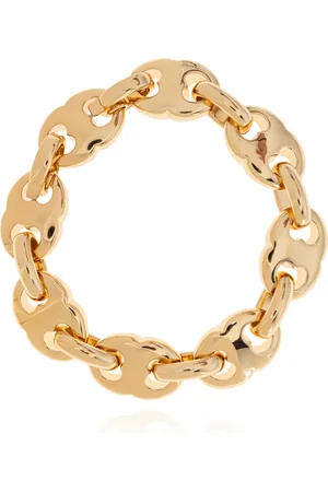 Tory Burch Accessoires, Dames, Geel, ONE Size, Messing armband