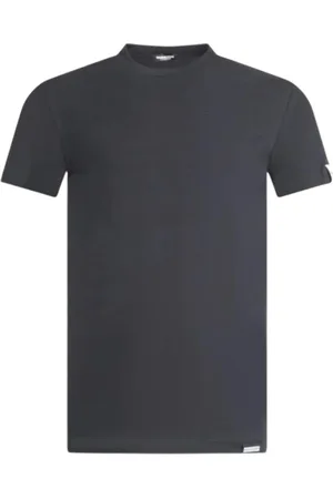 Dsquared2 Tops, Heren, Grijs, M, Katoen, Casual Katoenen T-shirt