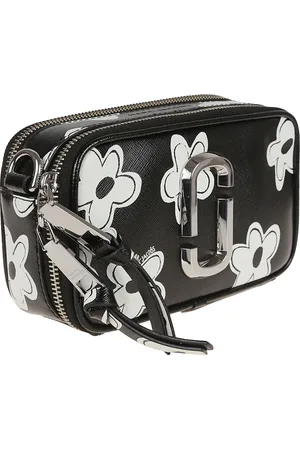 Marc Jacobs Tassen, Dames, Veelkleurig, ONE Size, Leer, Zwarte Crossbody Tas voor Vrouwen