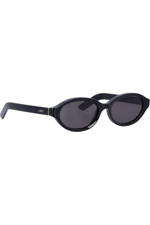 Retrosuperfuture Accessoires, Heren, Zwart, ONE Size, Klassieke zwarte zonnebril voor mannen