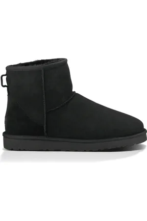UGG Schoenen, Heren, Zwart, 40 EU, Suède, Classic Mini Boots