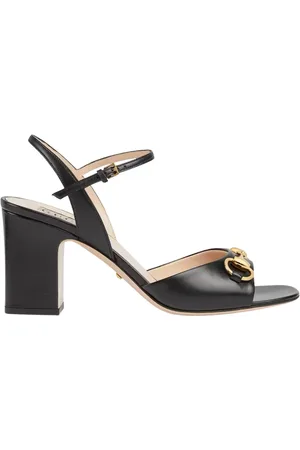 Gucci Schoenen, Dames, Zwart, 38 EU, Stijlvolle Sandalen voor de Zomer