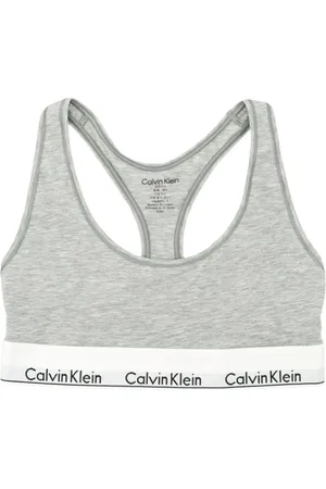 Calvin Klein Sport, Dames, Grijs, L, Lingerie Set met Mesh Details